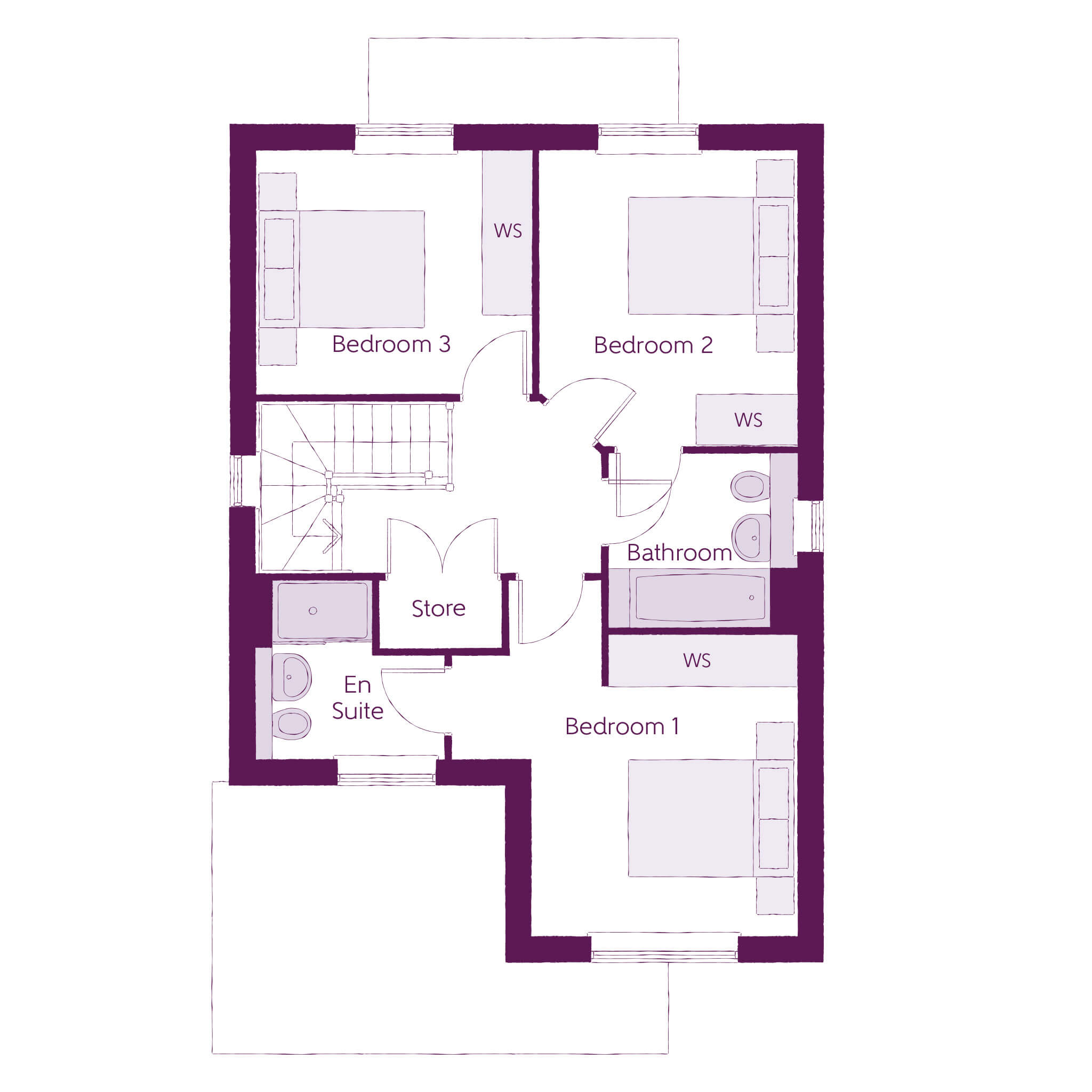 184, Ashland Road West, Sutton In Ashfield floorplan