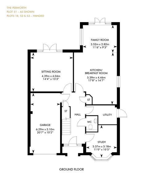 4 Bedrooms Detached house for sale in 