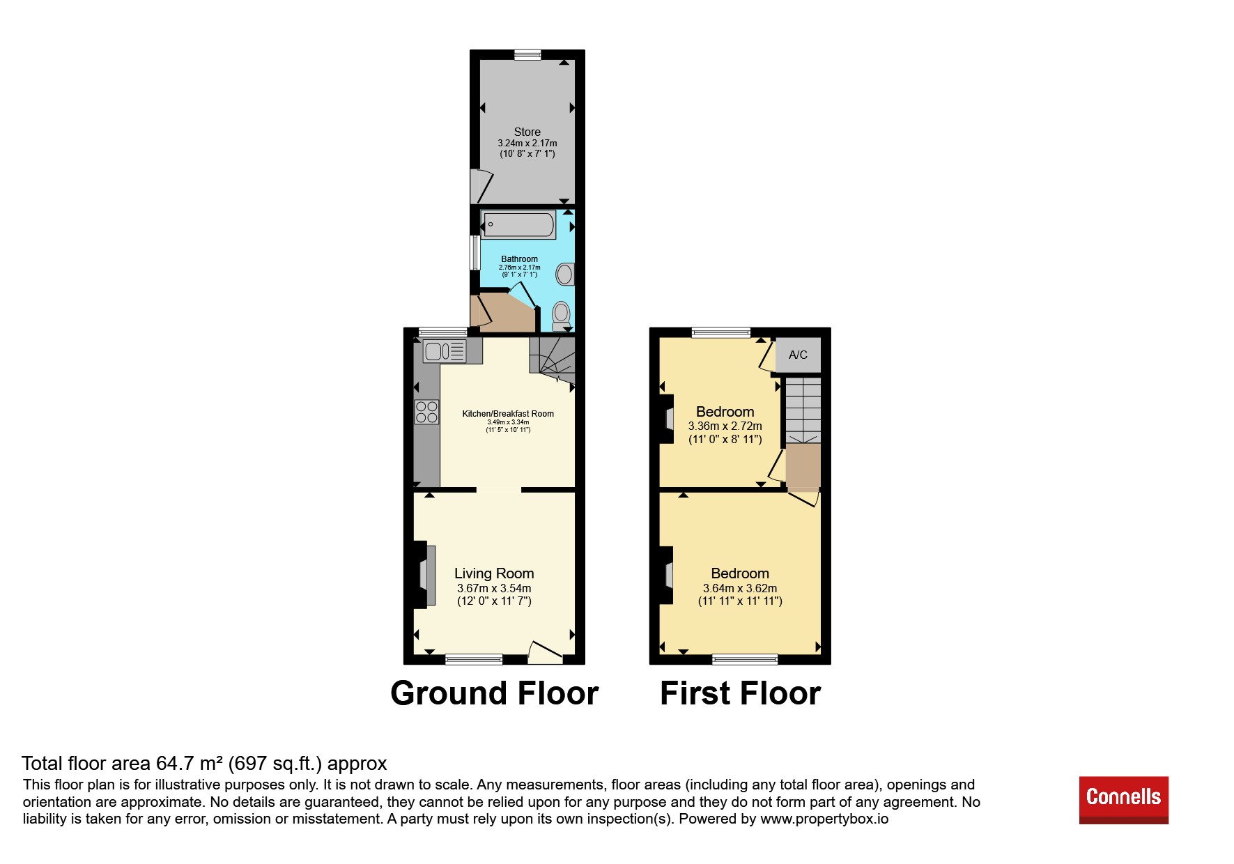 Field Cottage, 5, Elm Grove, Horsham floorplan