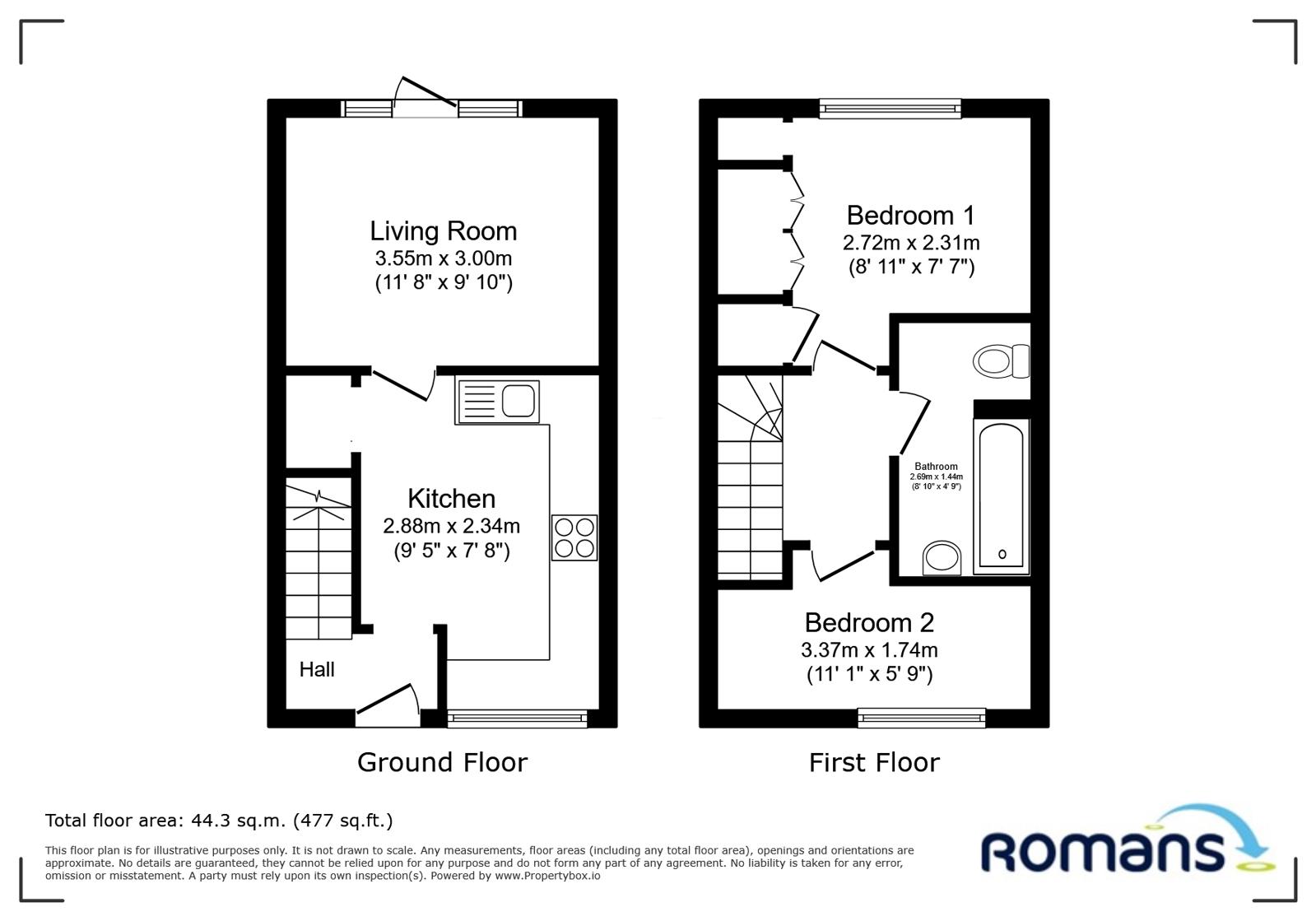 8, Rother Close, Berkshire floorplan
