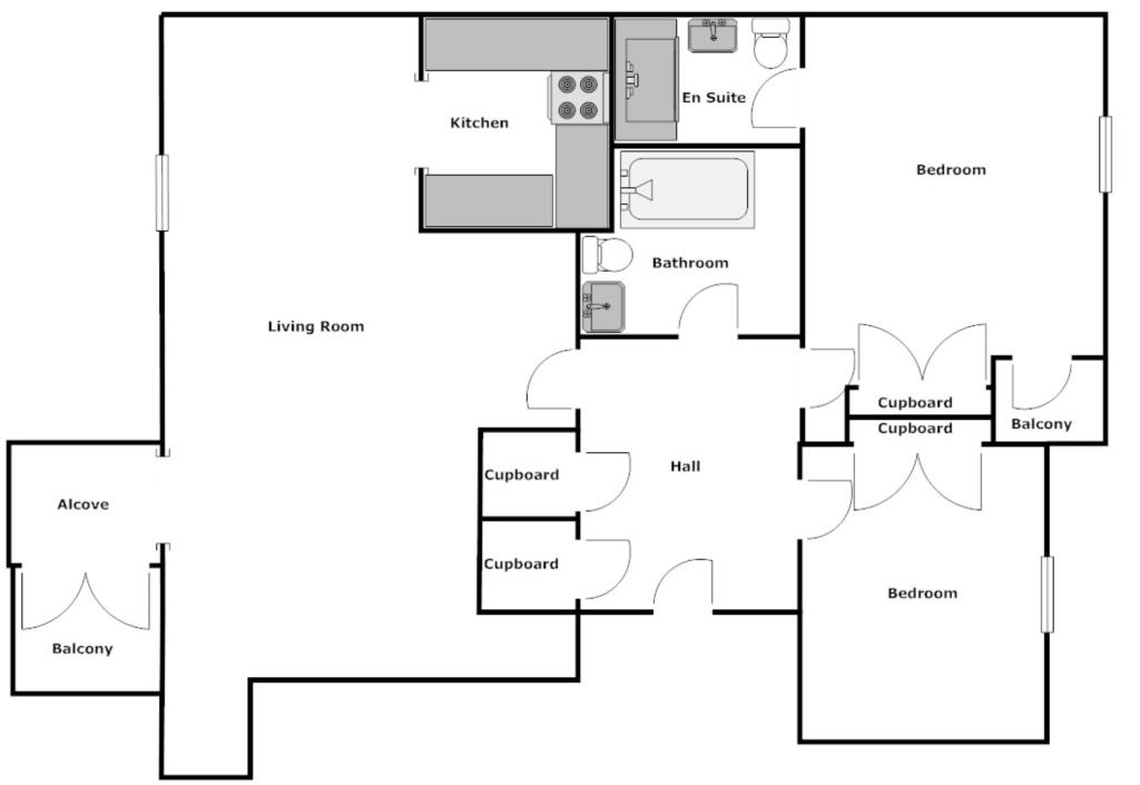 2 Bedrooms Flat to rent in Stone Court, Worth, West Sussex RH10