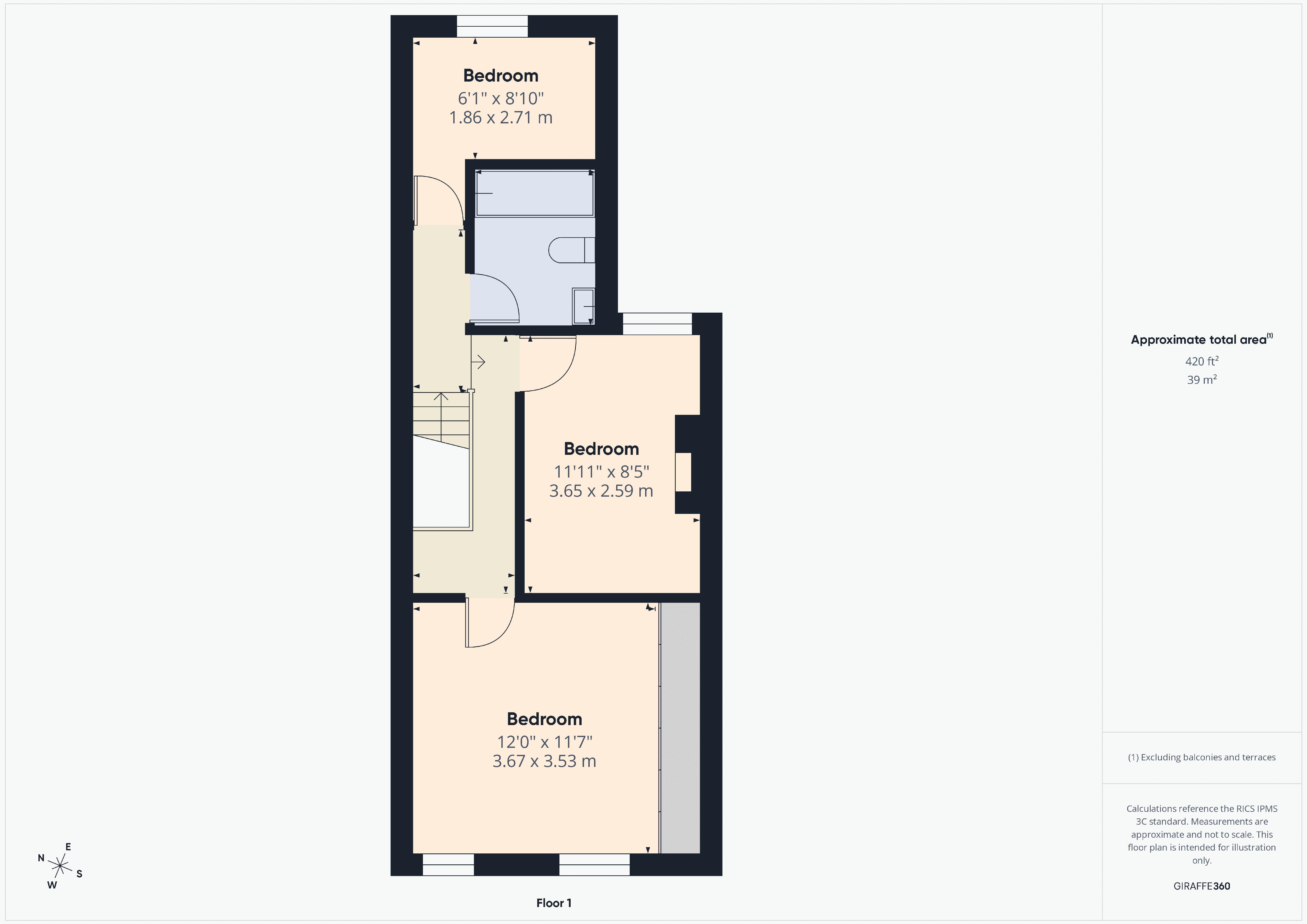 Walton On The Hill floorplan