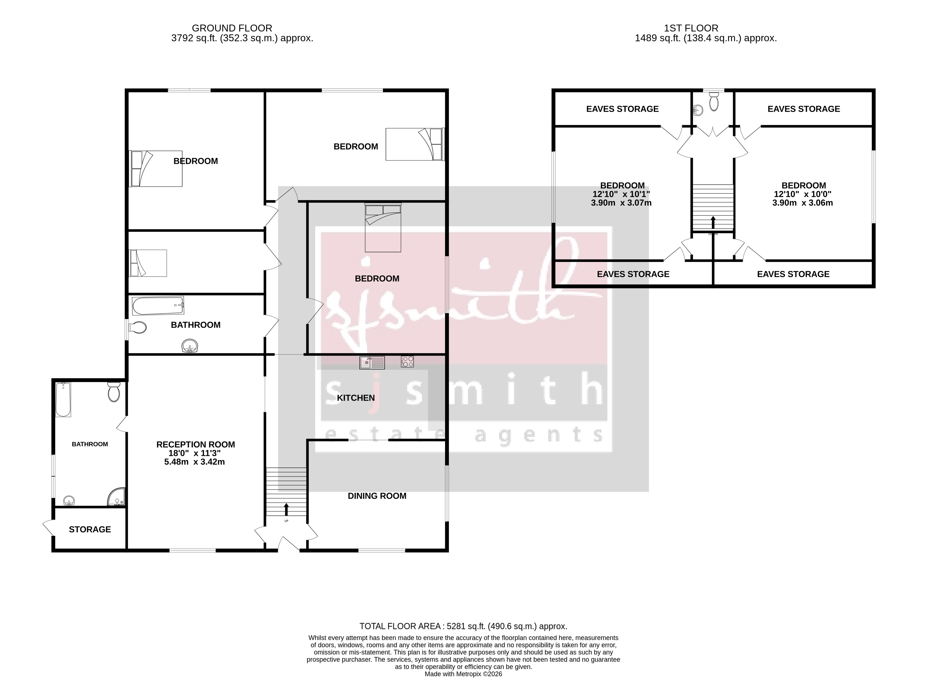 9, Clockhouse Lane, Ashford floorplan