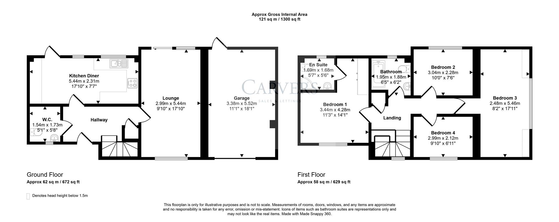 Jeremiah Drive, Darlington floorplan