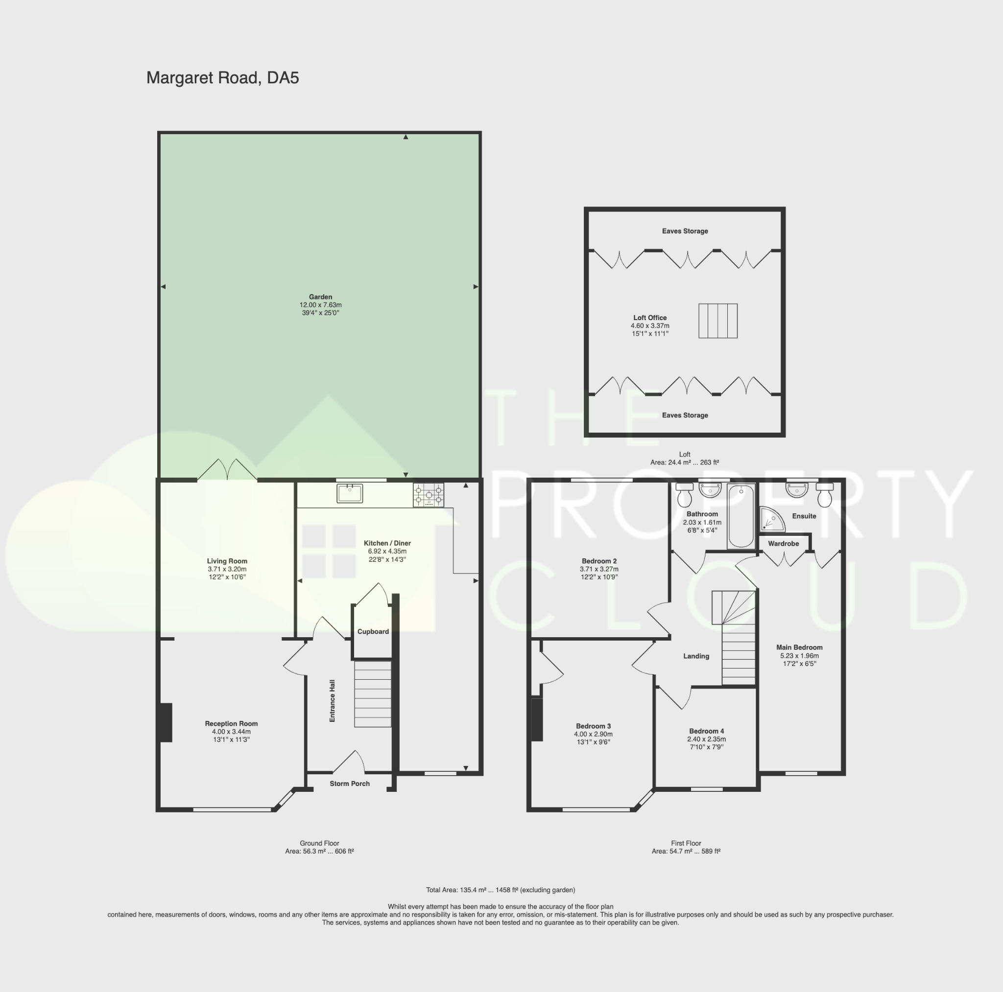 34 Margaret Road, Bexley, Kent floorplan