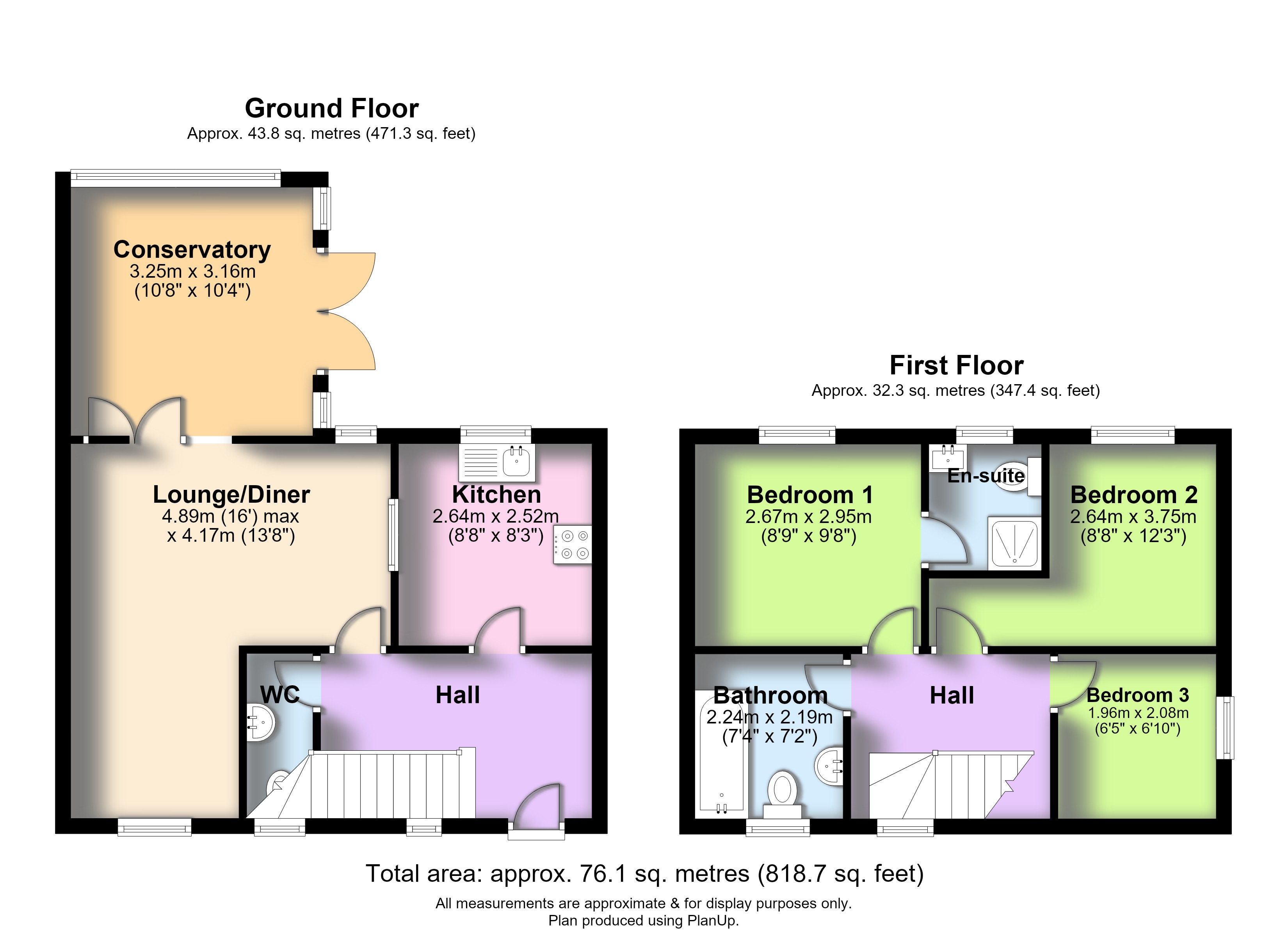 7, Priors Gate, Telford floorplan