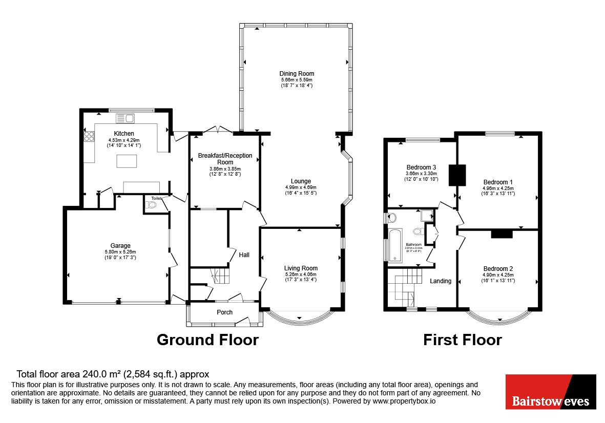 8, Bradleigh Avenue, Essex floorplan