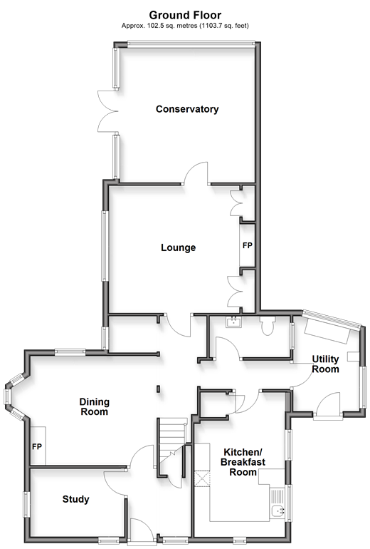 Town Littleworth Cooksbridge, Lewes floorplan