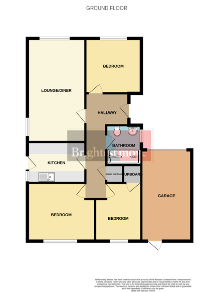 21, Myrtle Tree Crescent, Weston-super-Mare, North Somerset floorplan