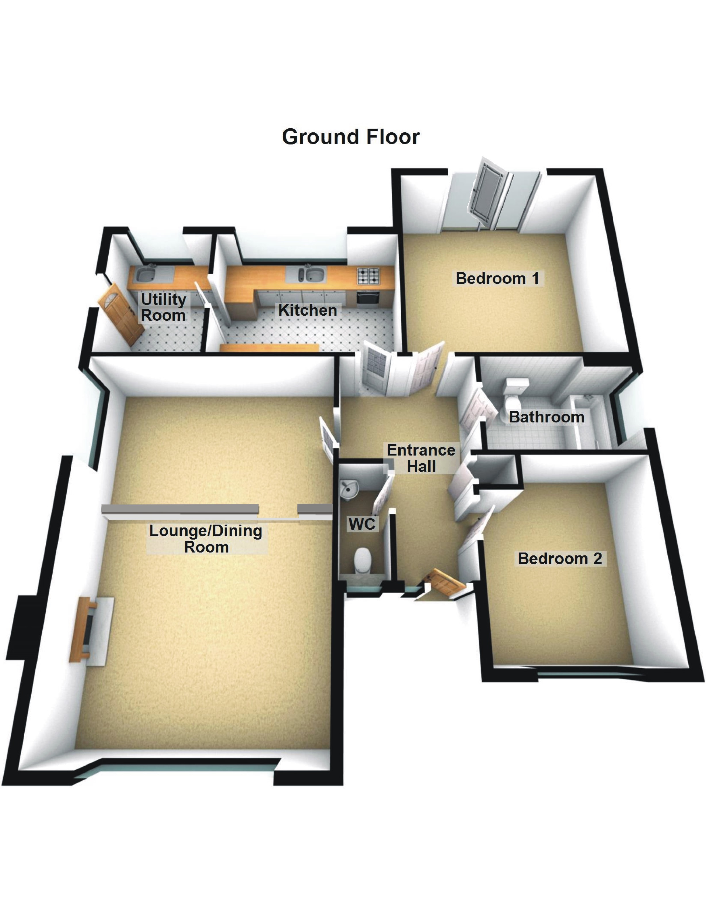 2 bed detached bungalow for sale in Burton Road, Thealby, Scunthorpe DN15 Zoopla