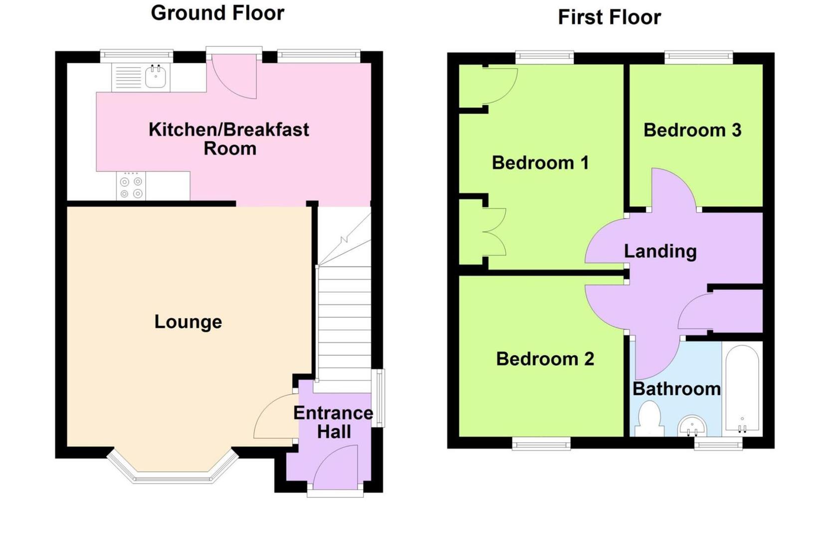 23, Kielder Drive, Weston-Super-Mare floorplan