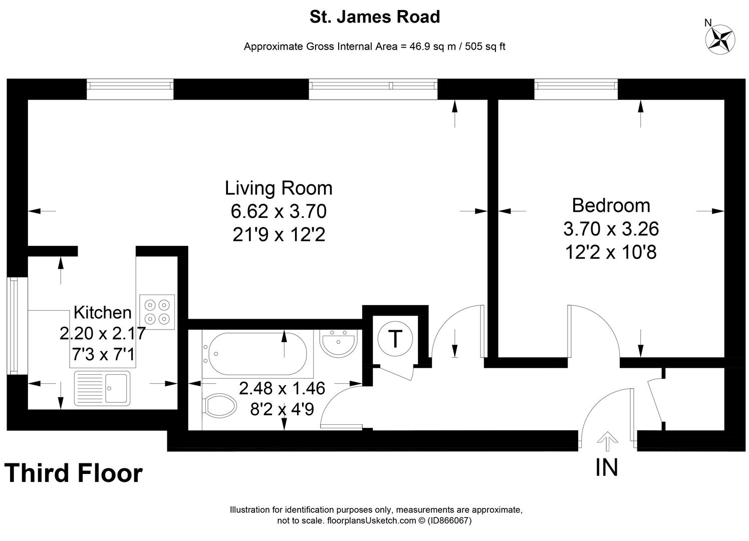 St. James Road SM1, 1 bedroom flat for sale 61614853 PrimeLocation