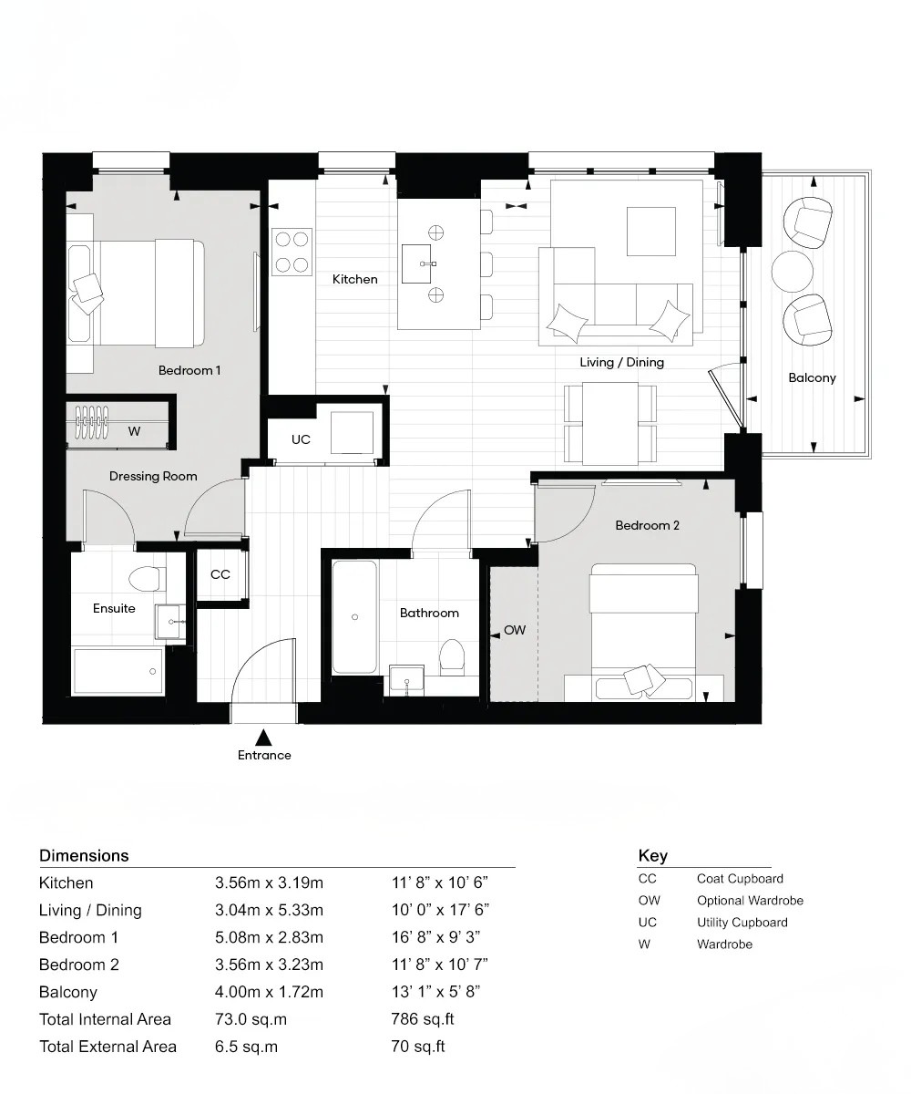 Bow Green, Bow Common Lane, London floorplan