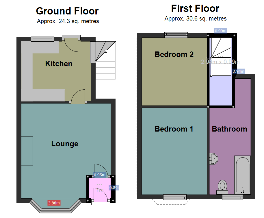 2 Bedrooms Terraced house for sale in Arkwright Road, Preston, Lancashire PR1