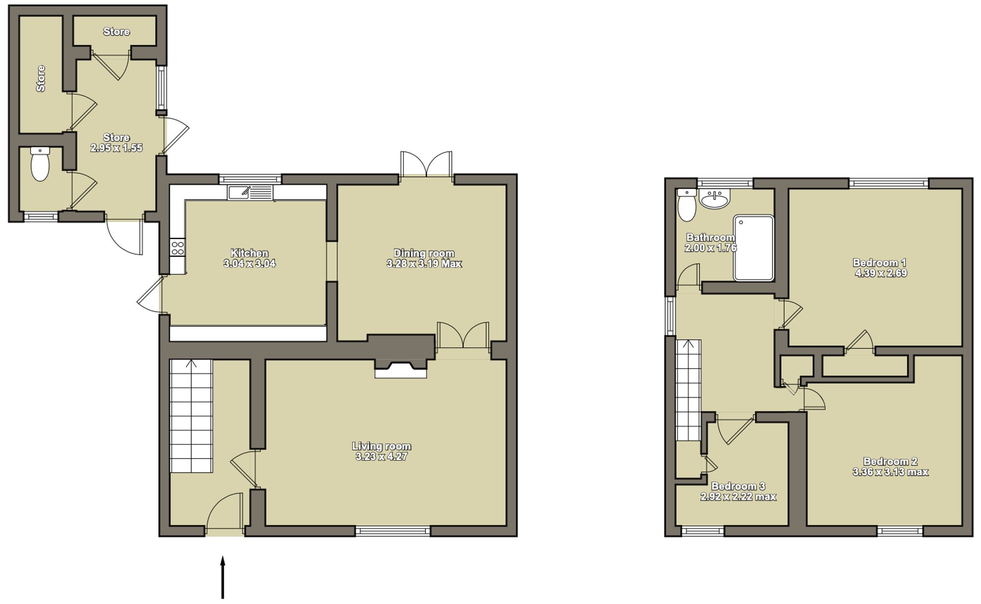 61 Westwick Road, Nottingham floorplan