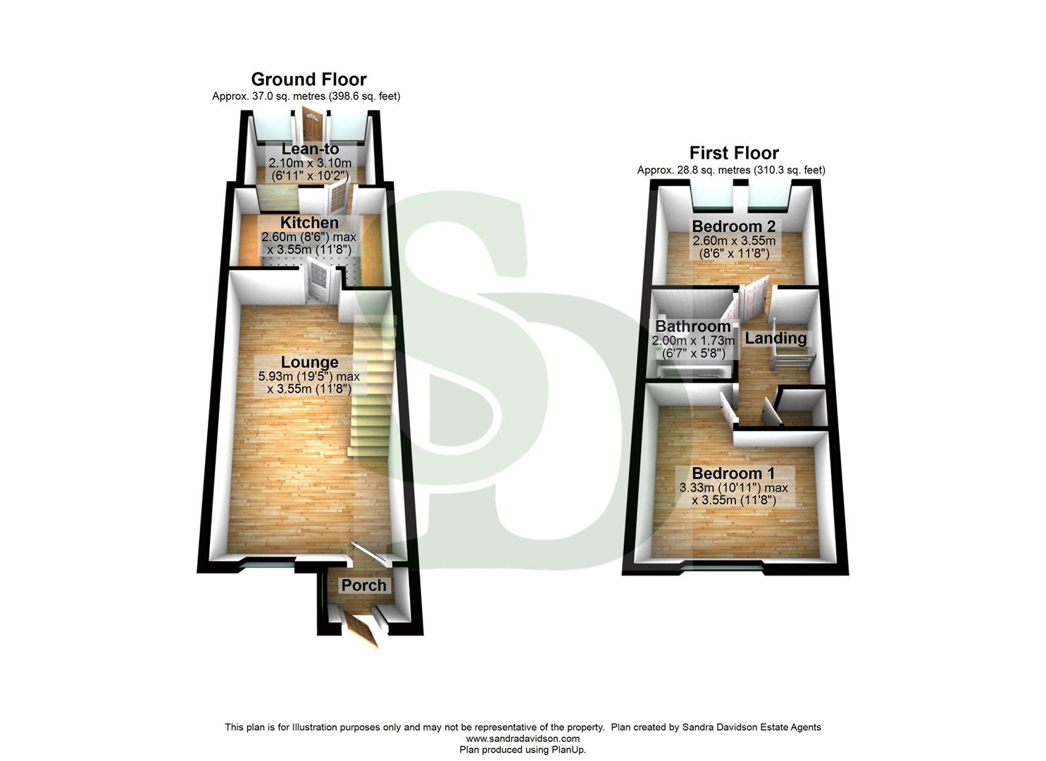 Springwood Crescent, Edgware HA8, 2 bedroom terraced house for sale
