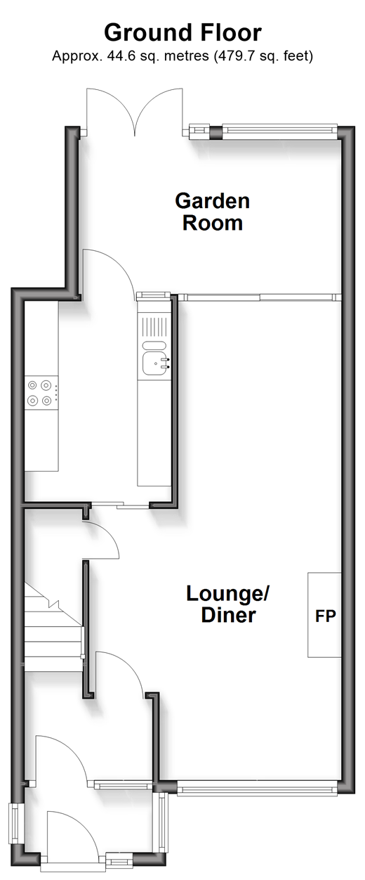 Yew Tree Gardens, Birchington floorplan