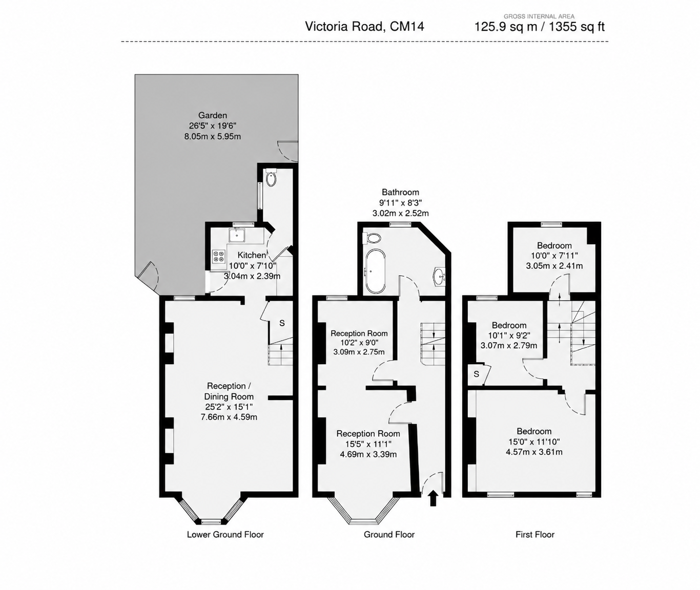 35, Victoria Road, Brentwood floorplan