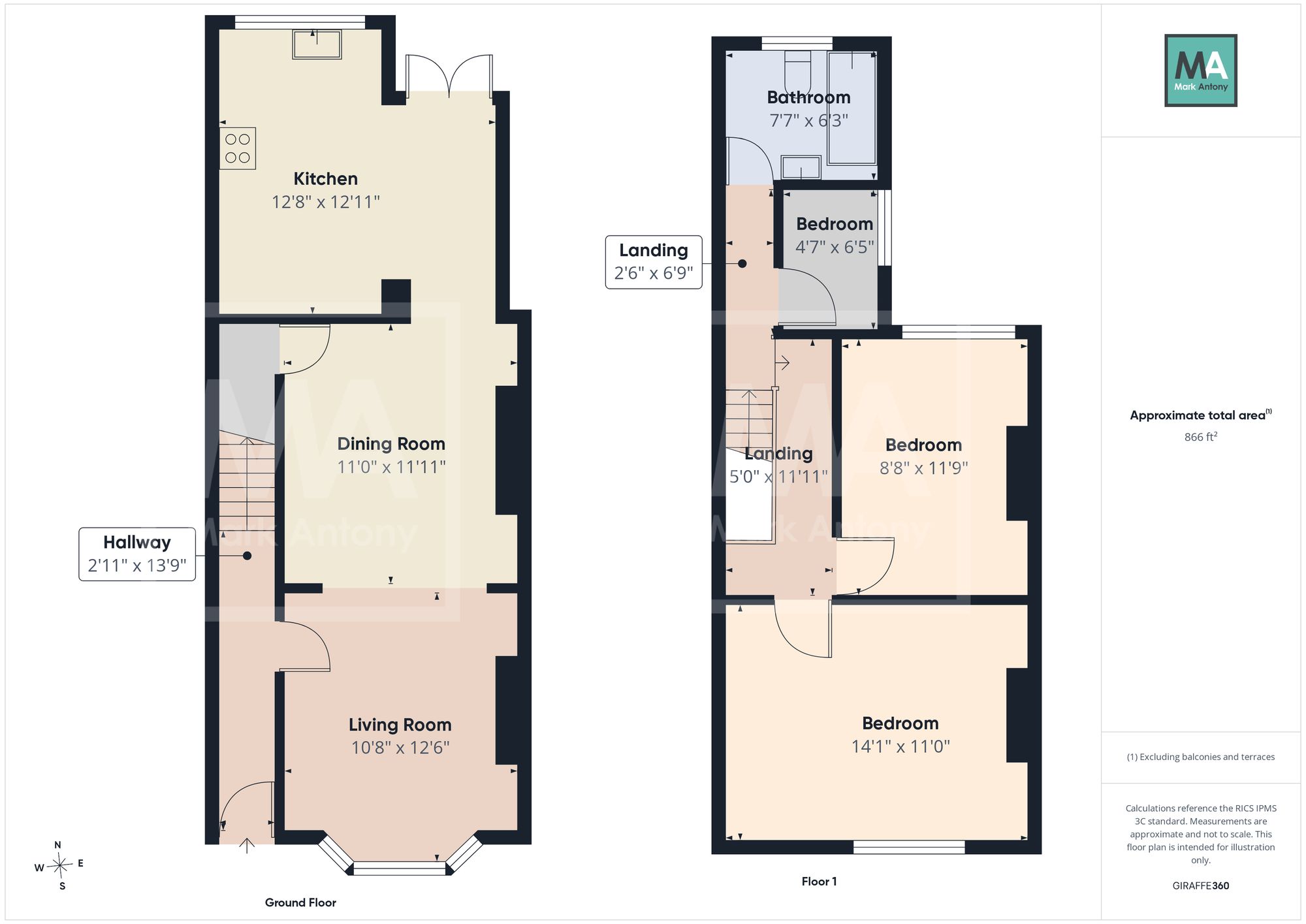 20 Beechwood Avenue, Warrington floorplan