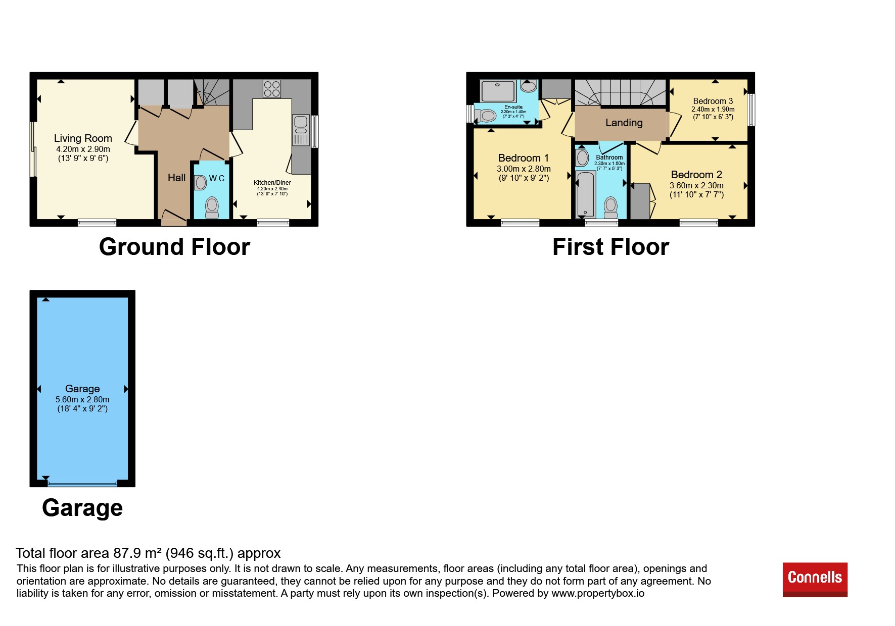 95, Mayfield Way, Cambridge floorplan