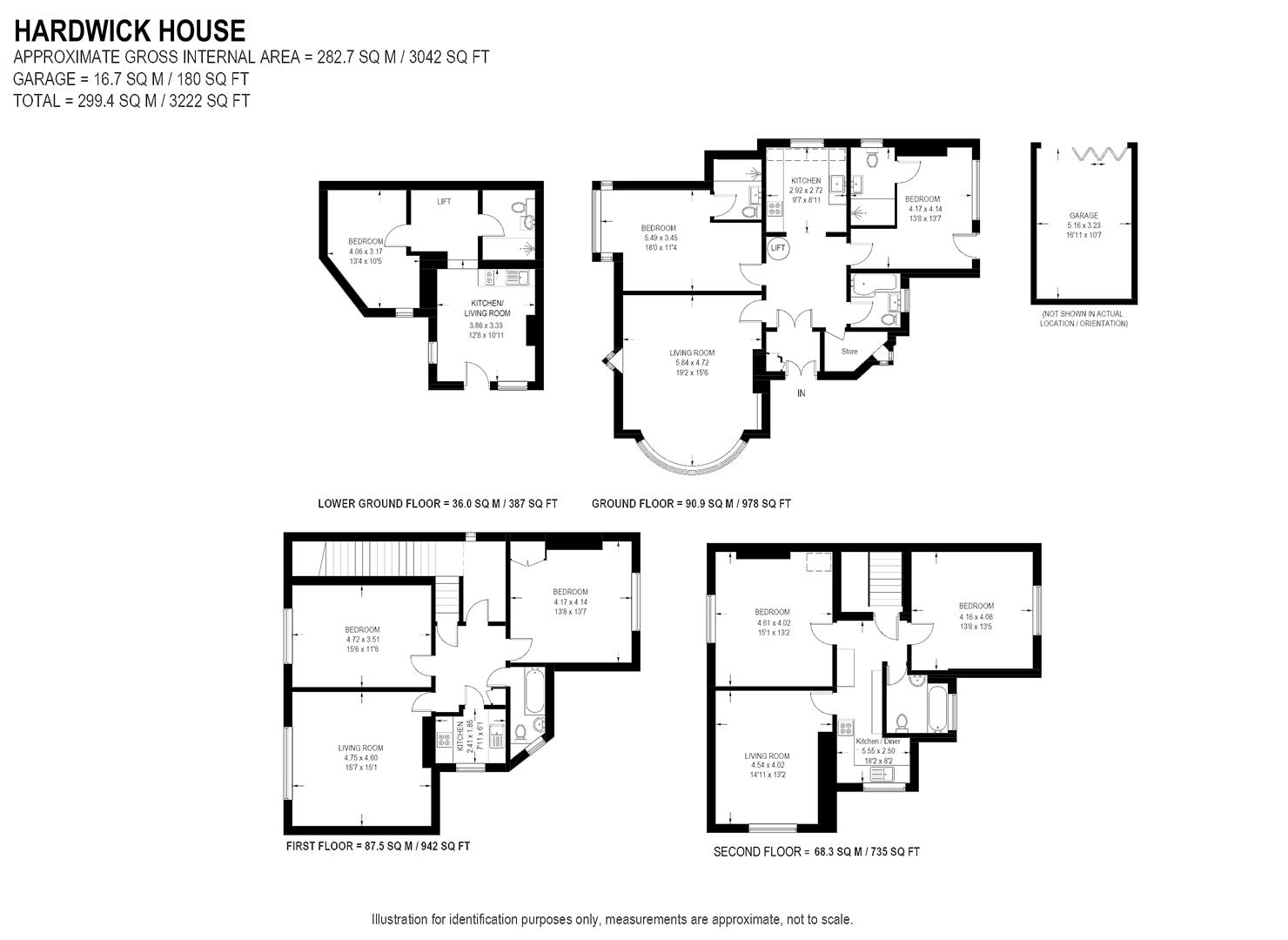 Hardwick House, 158 Psalter Lane, Brincliffe floorplan
