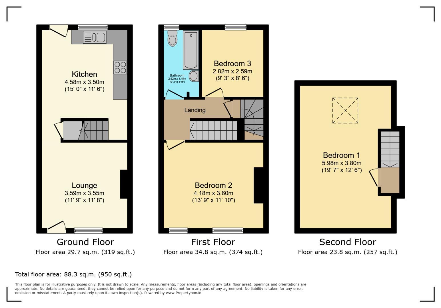49, Hawthorn Road, Sheffield floorplan