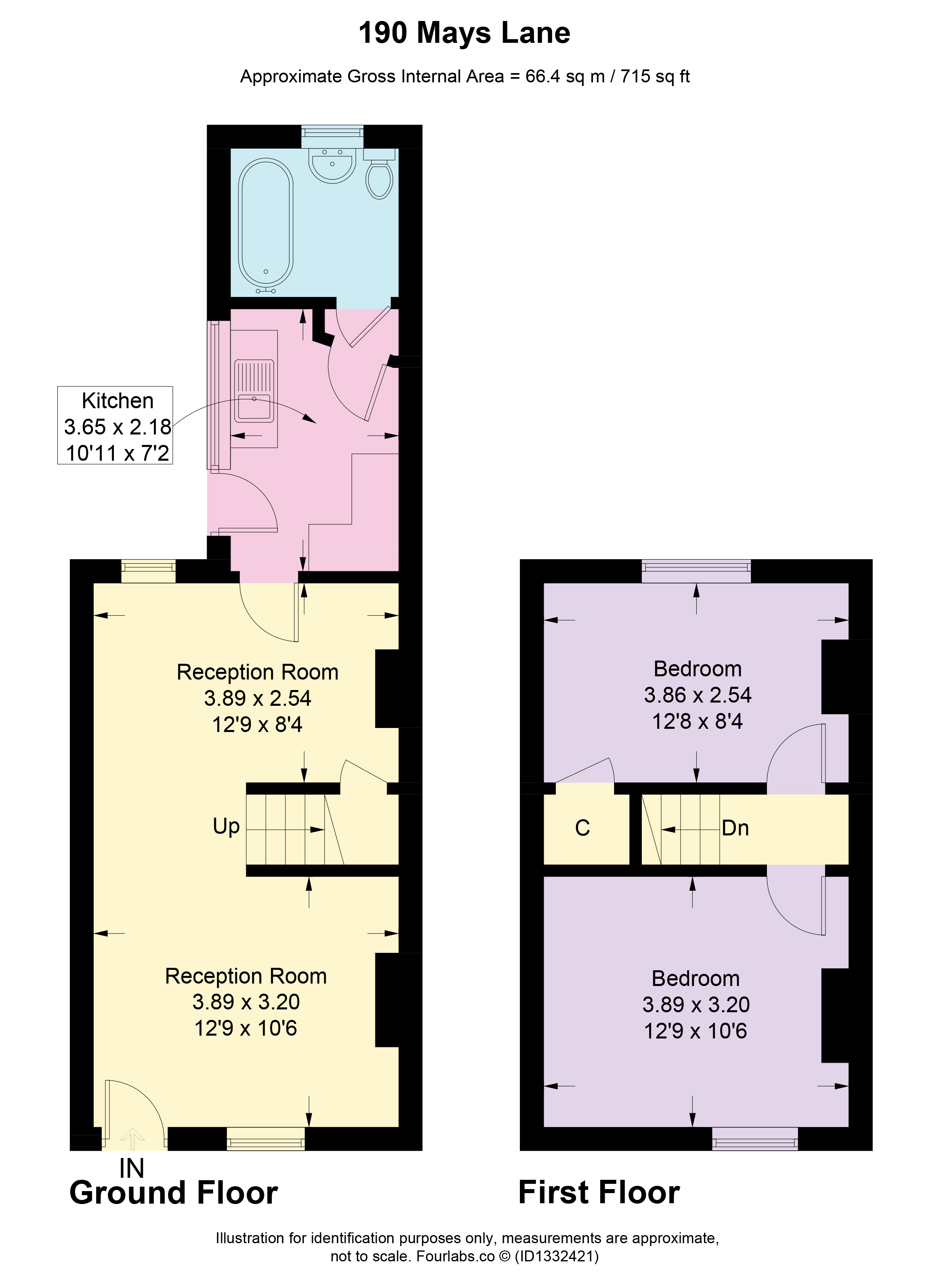190, Mays Lane, Barnet floorplan