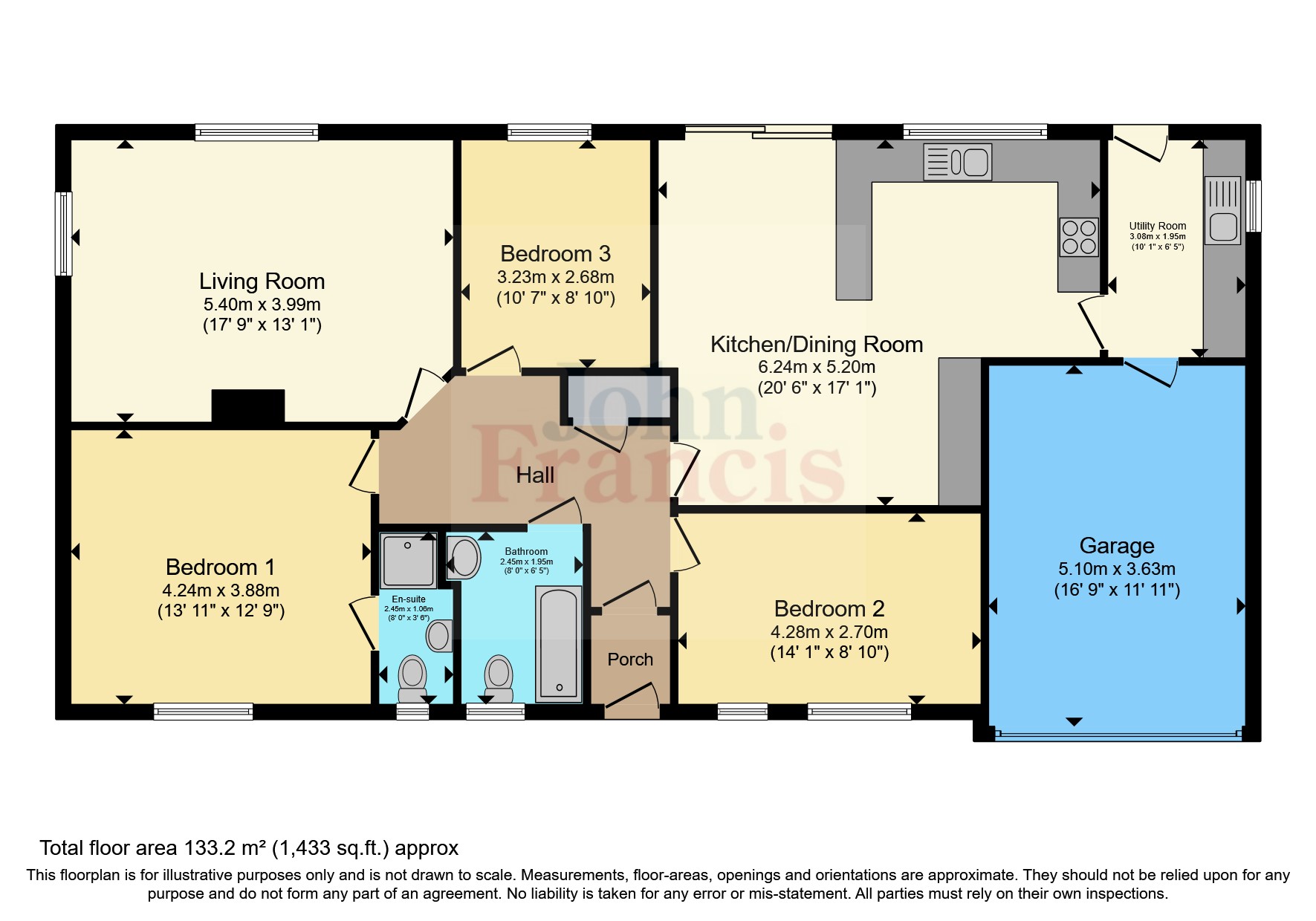 bs Drive, Pembroke, Pembrokeshire SA71, 3 bedroom bungalow for sale