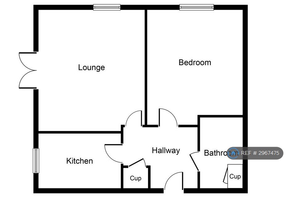 Flat, Meynell House Old Station Mews, Yarm floorplan