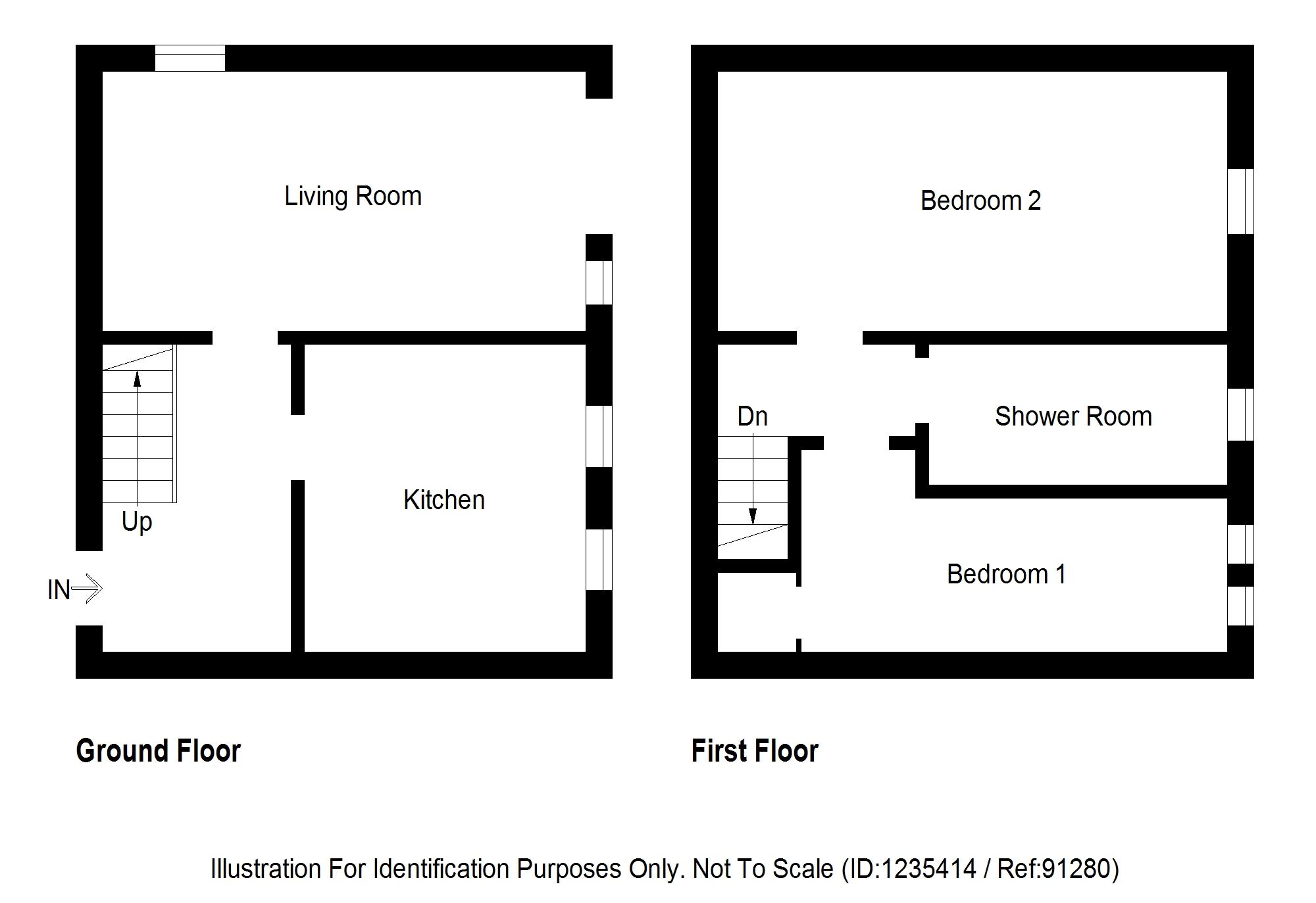 27, Katrine Crescent, Kirkcaldy floorplan