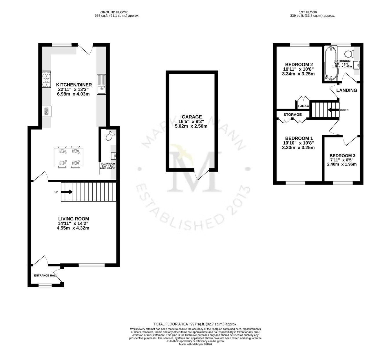 19, Melford Road, Stowmarket floorplan