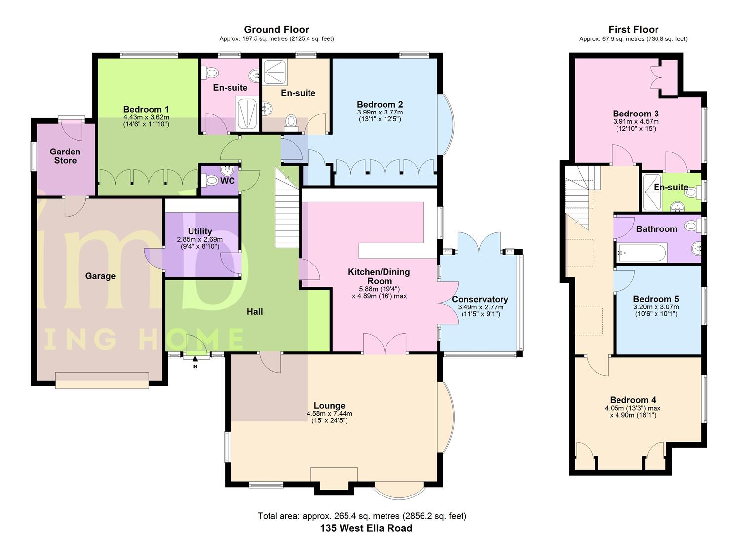 135, West Ella Road, Kirk Ella floorplan