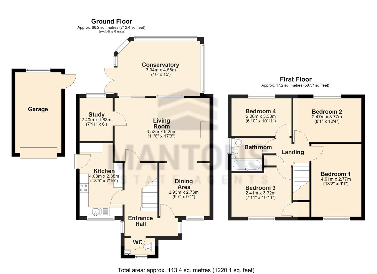 16, Leamington Road, Luton floorplan
