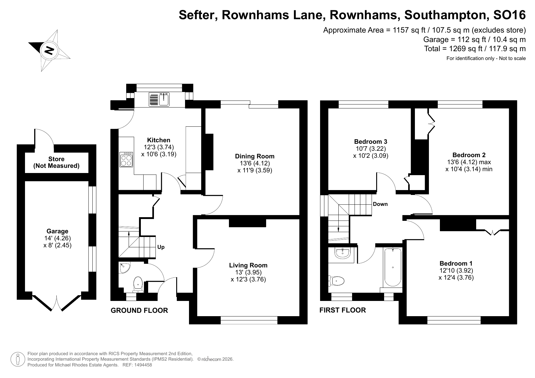 Sefter,, Rownhams Lane, Southampton floorplan