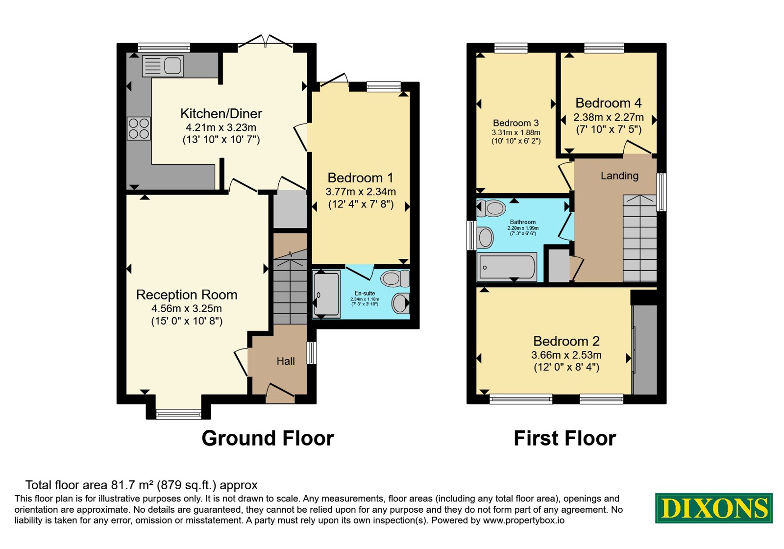 Chaffinch Drive, Worcestershire floorplan