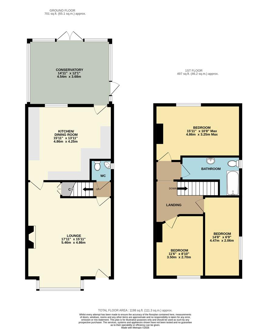 Lower Road, Coventry floorplan