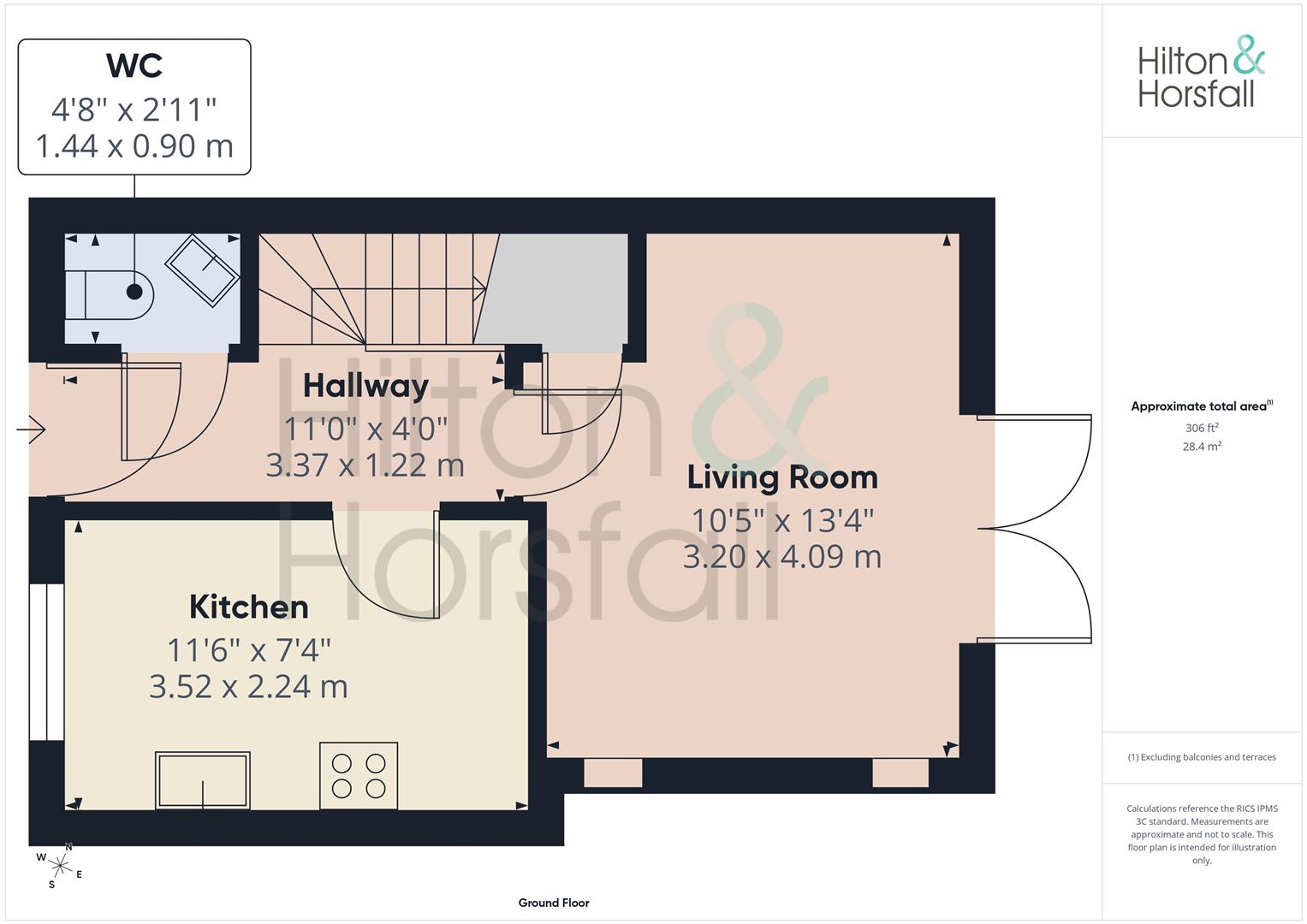 112, Dall Street, Burnley floorplan