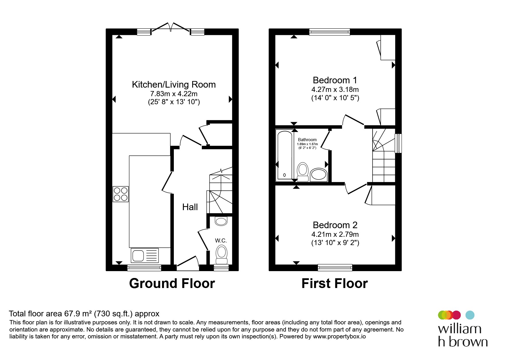 5, Abbitts Place, Sudbury floorplan