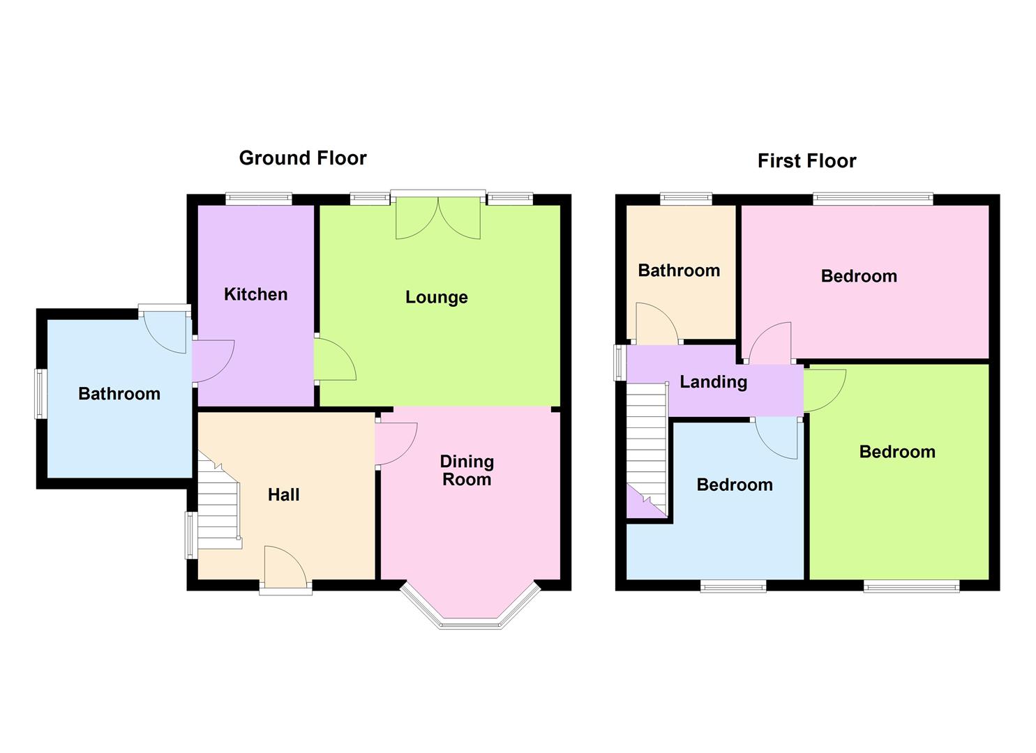 33, Bank Road, Stalybridge floorplan