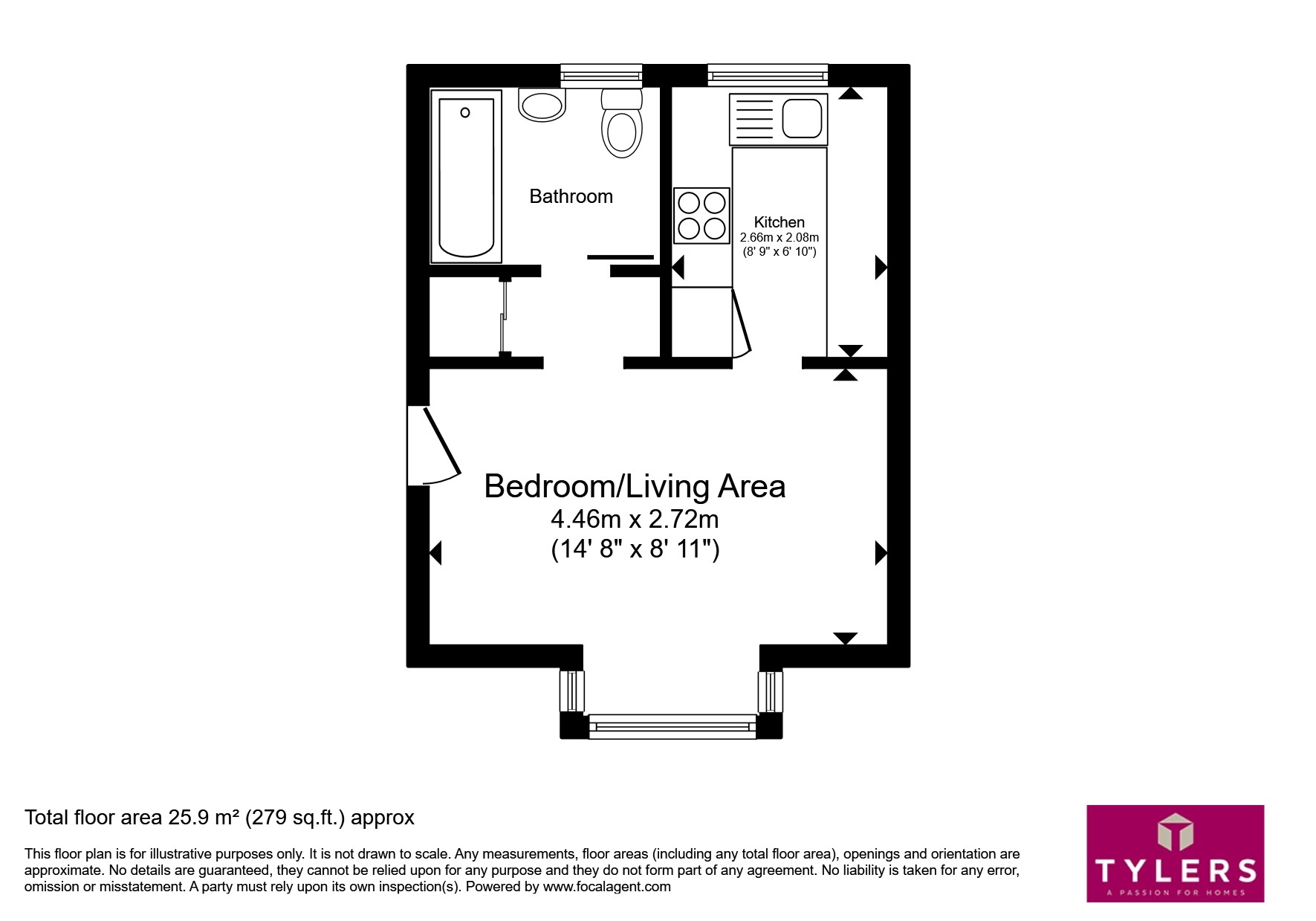 86, Lucerne Close, Cambridge floorplan