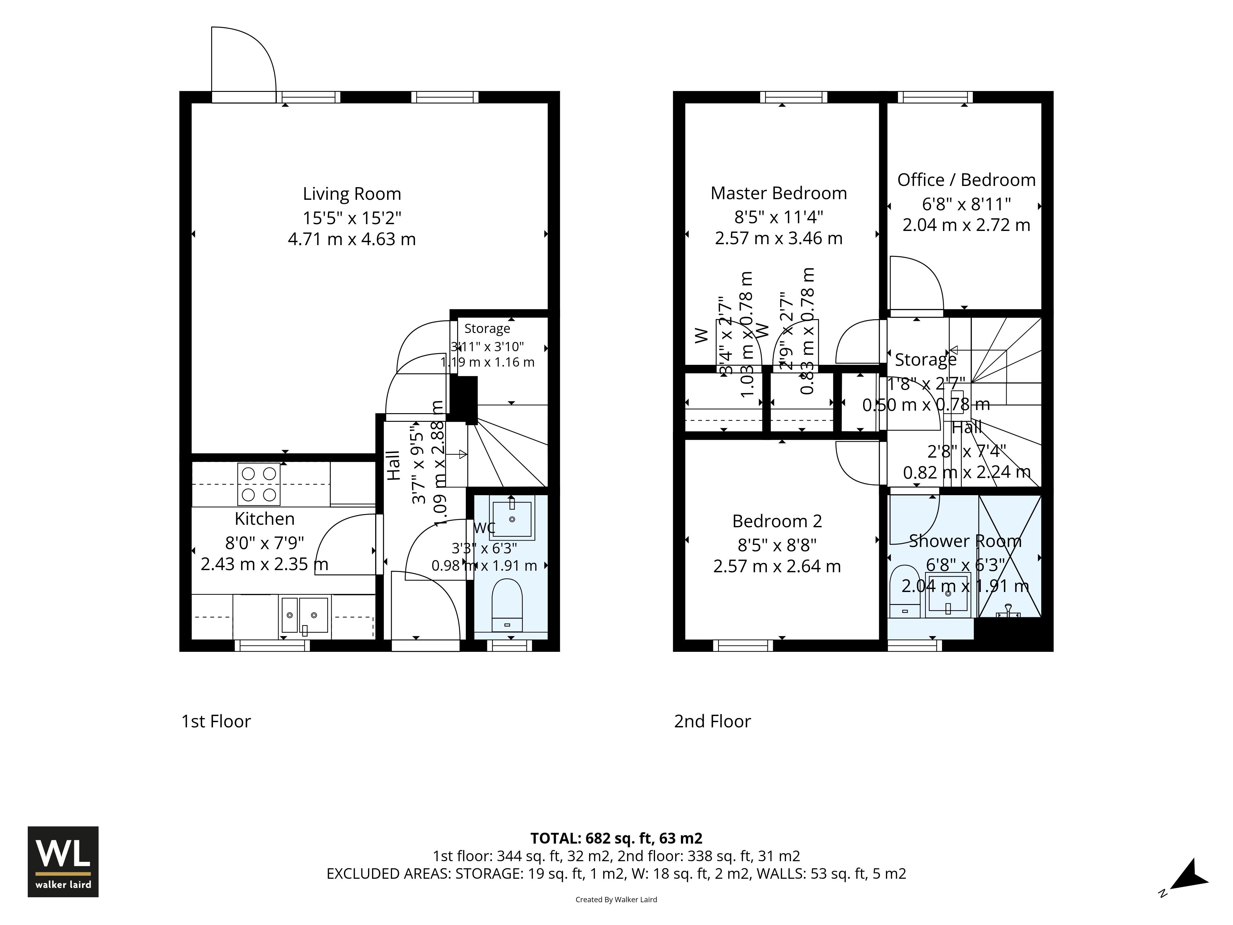 38, Kirklands, Renfrew floorplan