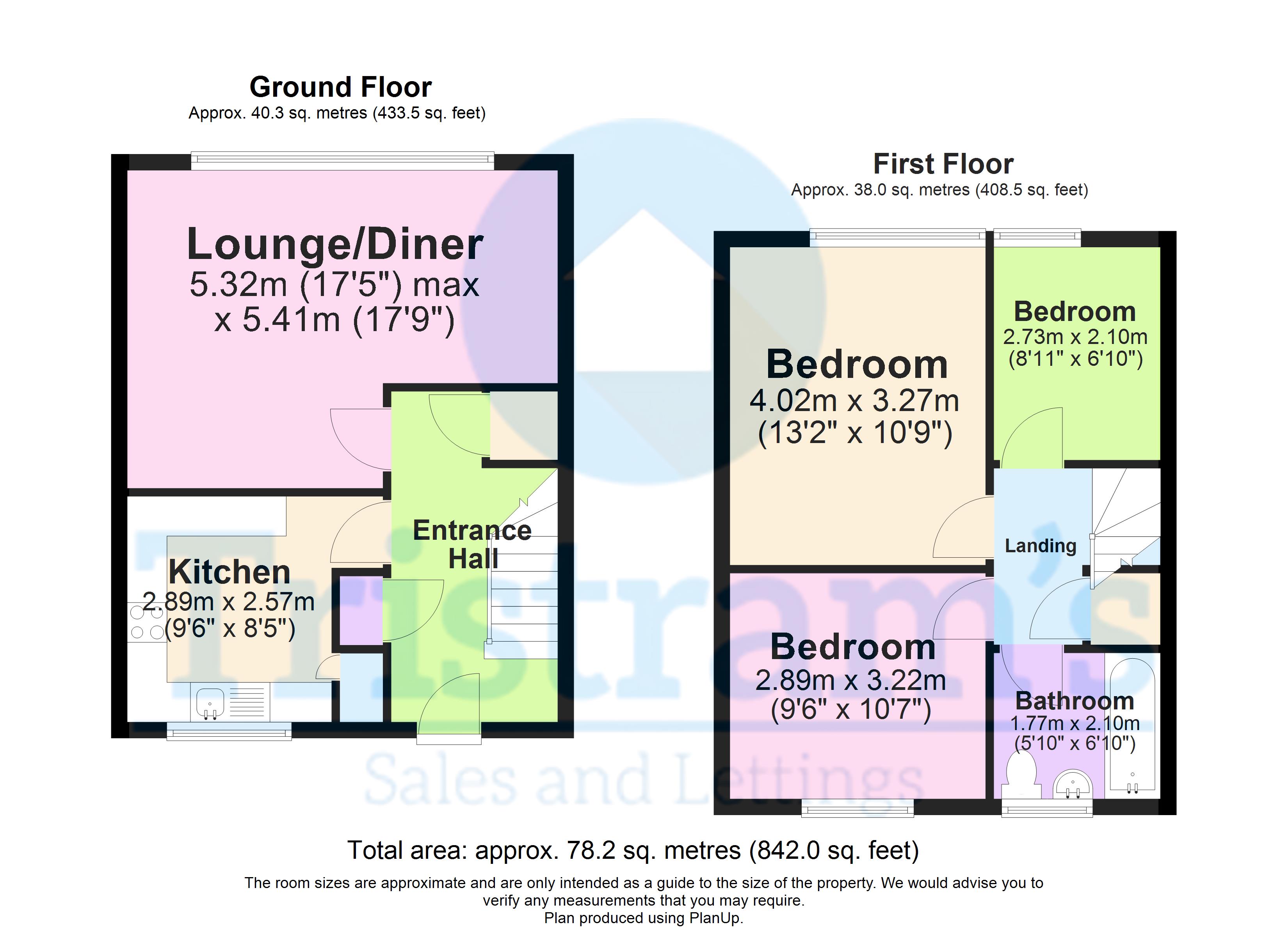 28 & 30, Monksway, Nottingham floorplan