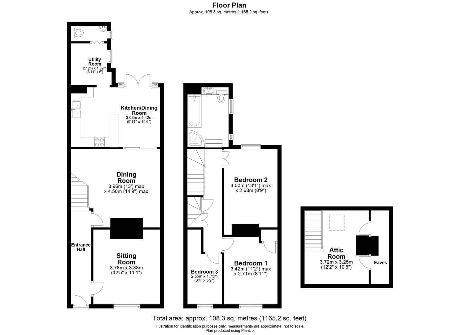 St. Paul Street, Chippenham SN15, 3 bedroom terraced house for sale