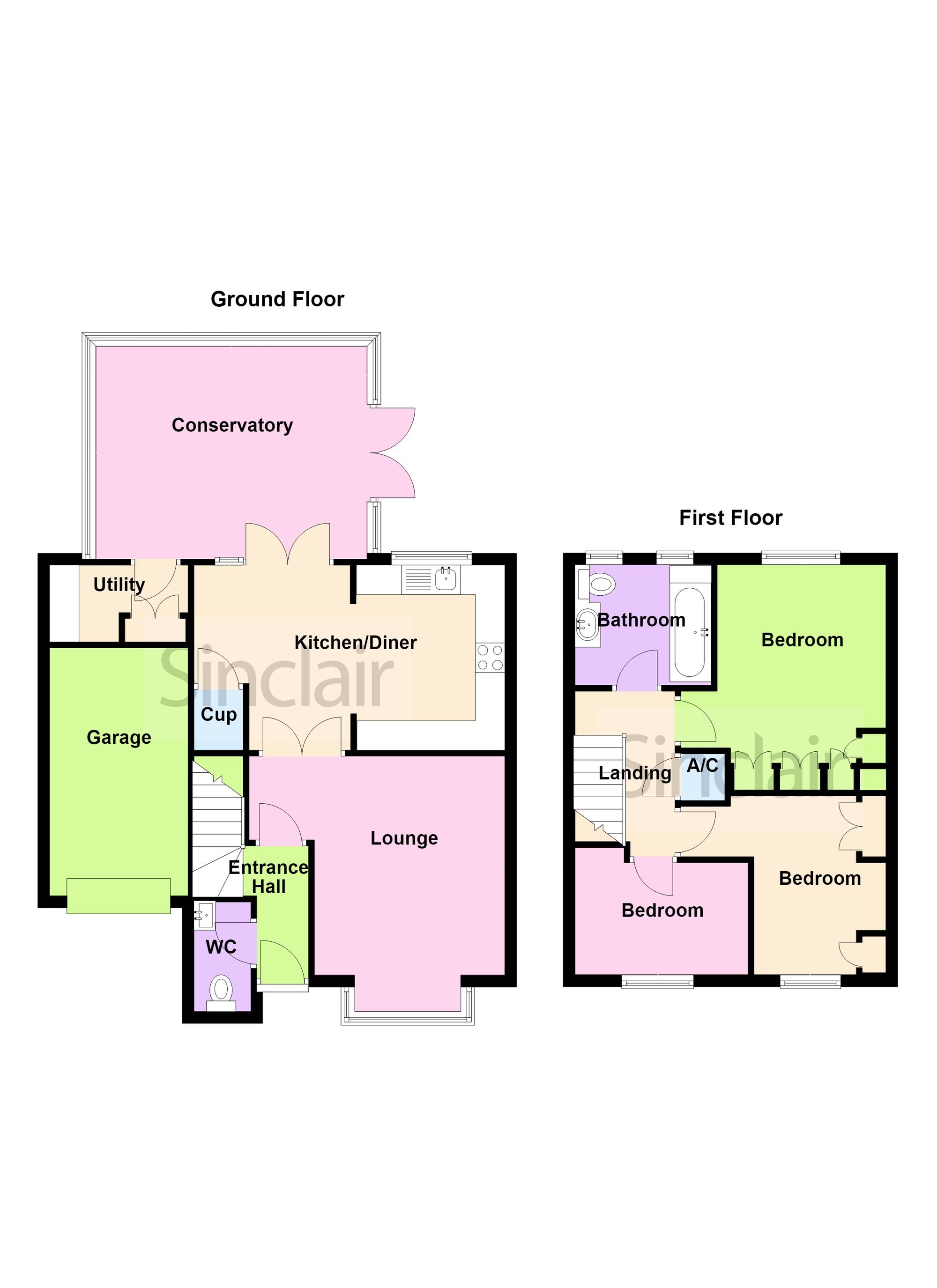 15 Blackett Drive, Coalville floorplan