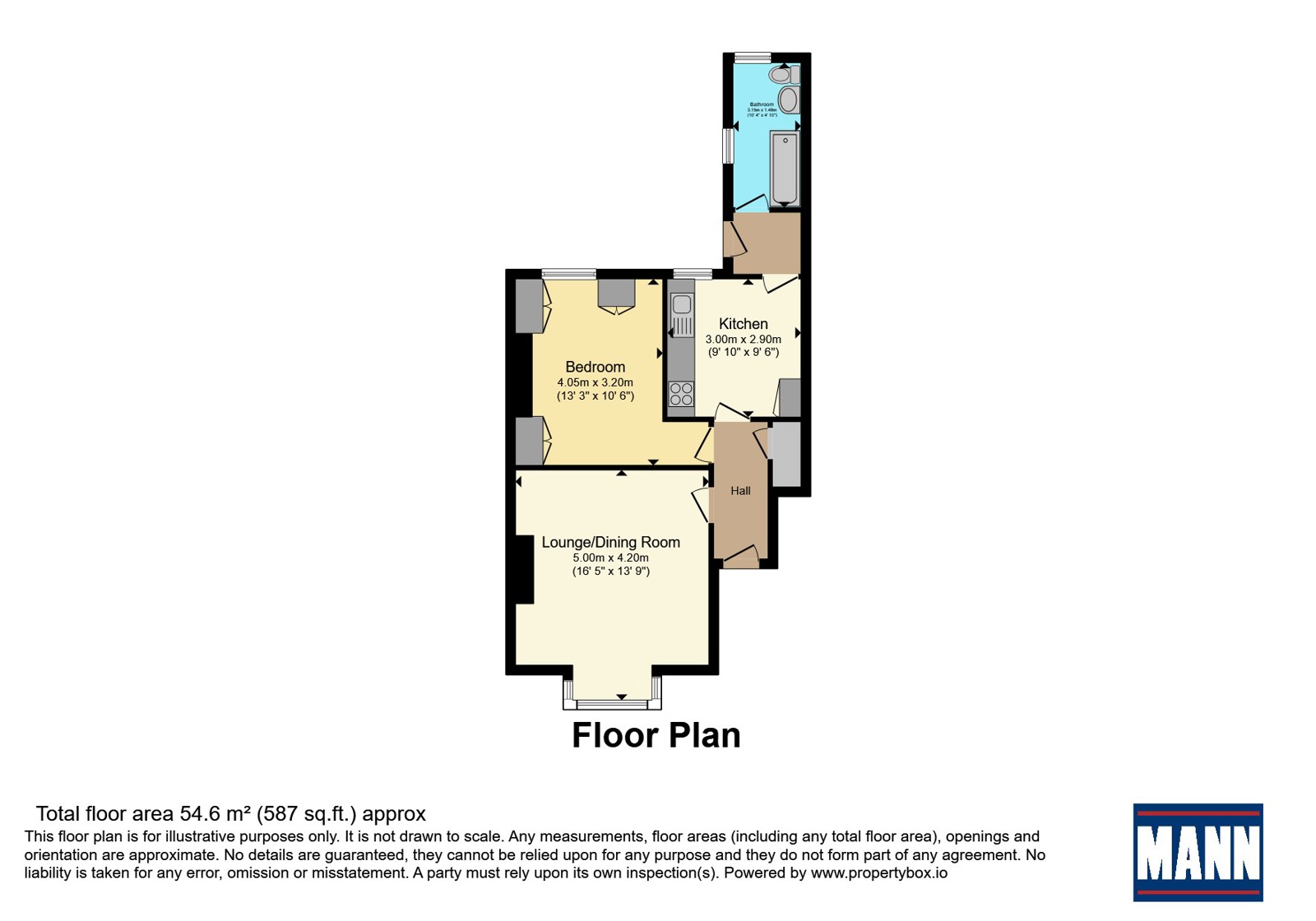 92A,, Birkhall Road, London floorplan