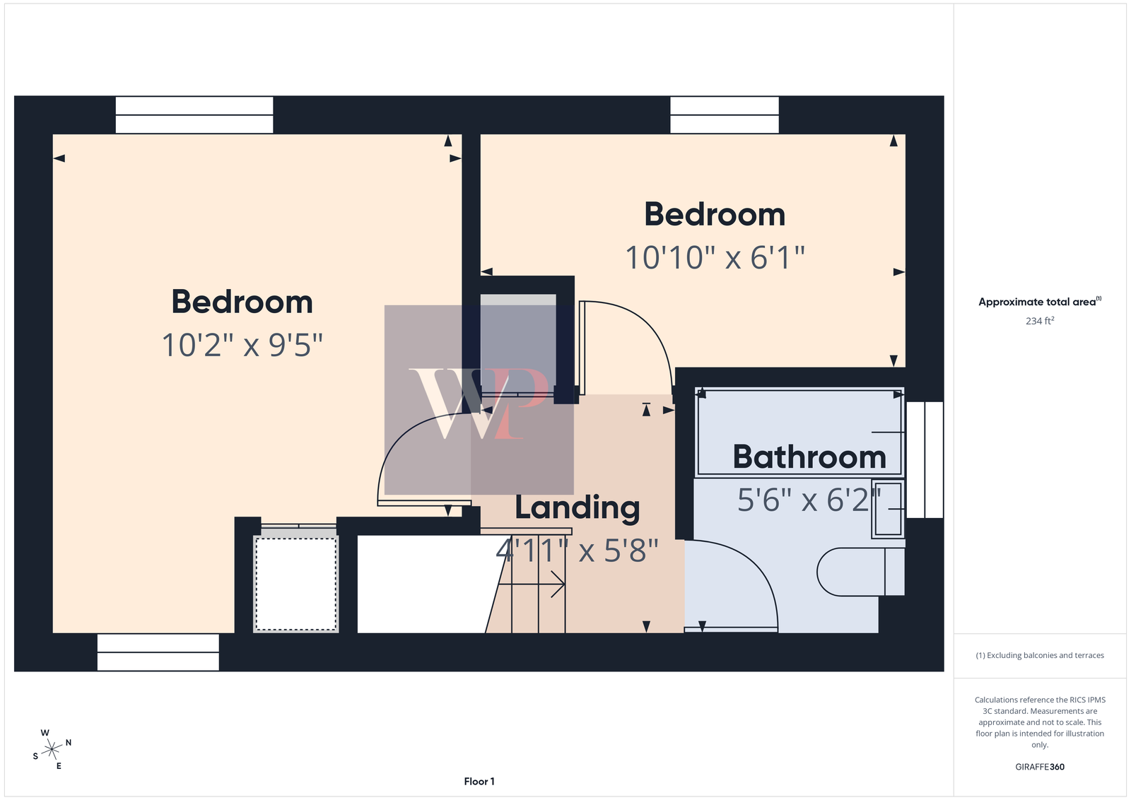 3, Merryweather Close, Norwich floorplan