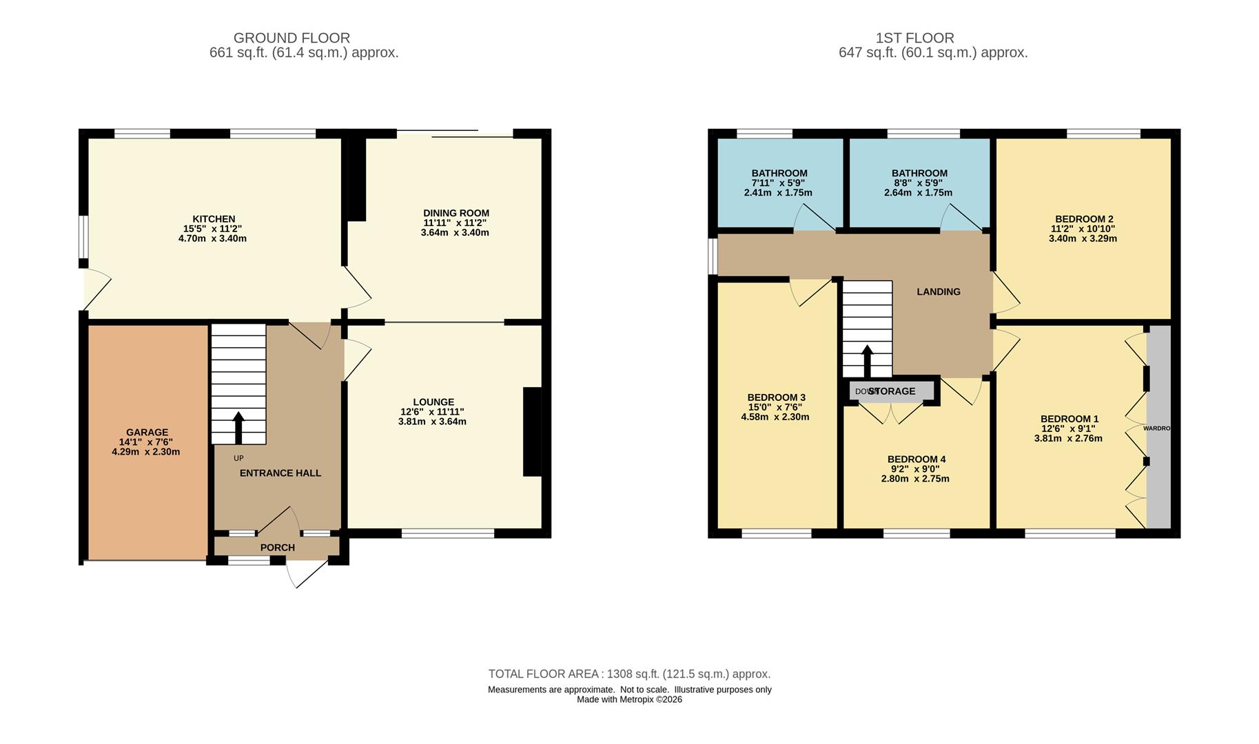 26, Buckfast Road, Sale floorplan