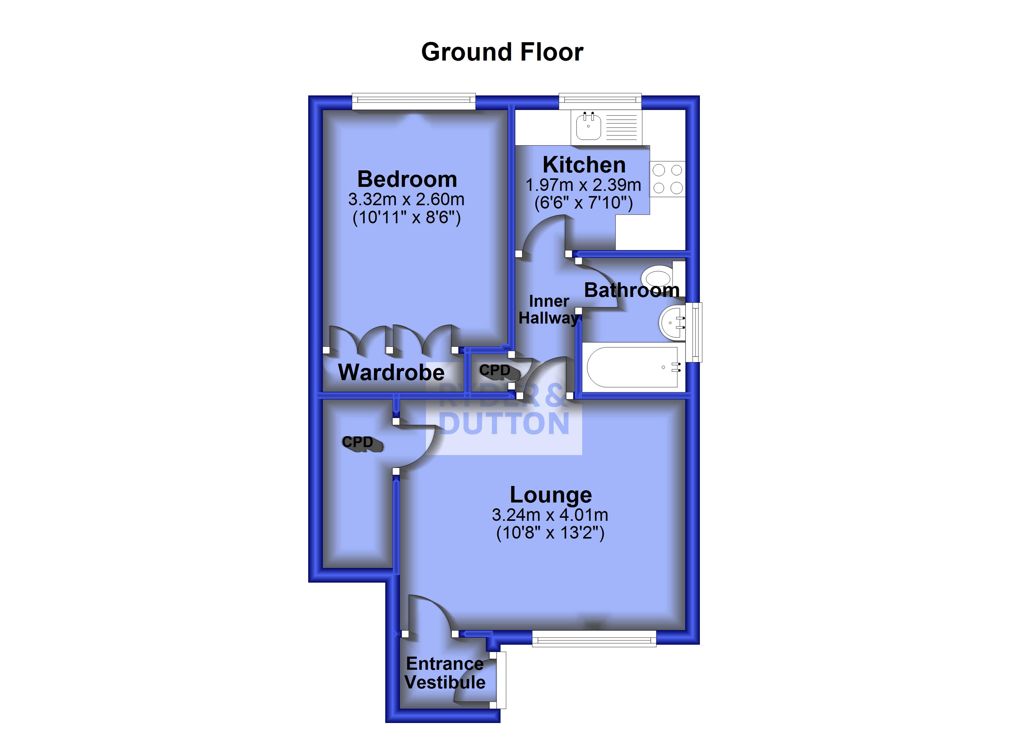 Sycamore Grove, Failsworth, Manchester M35, 1 bedroom flat to rent