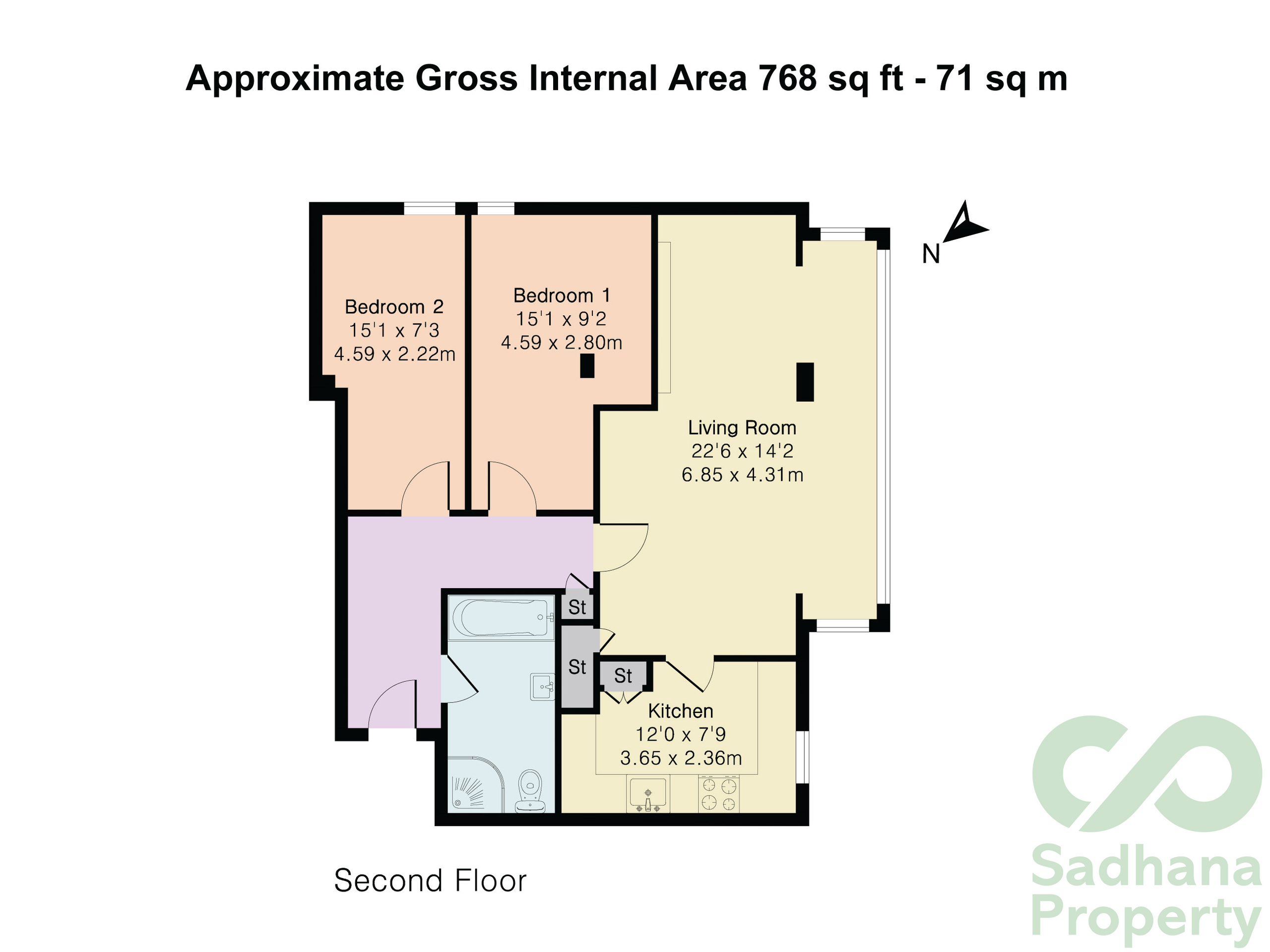 2 Marine Parade, Brighton floorplan