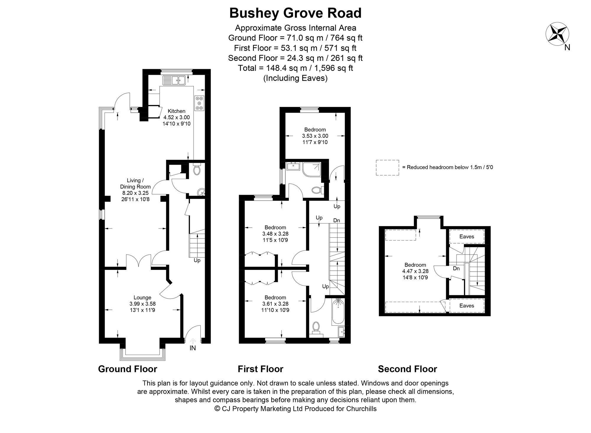 83 Bushey Grove Road, Bushey floorplan